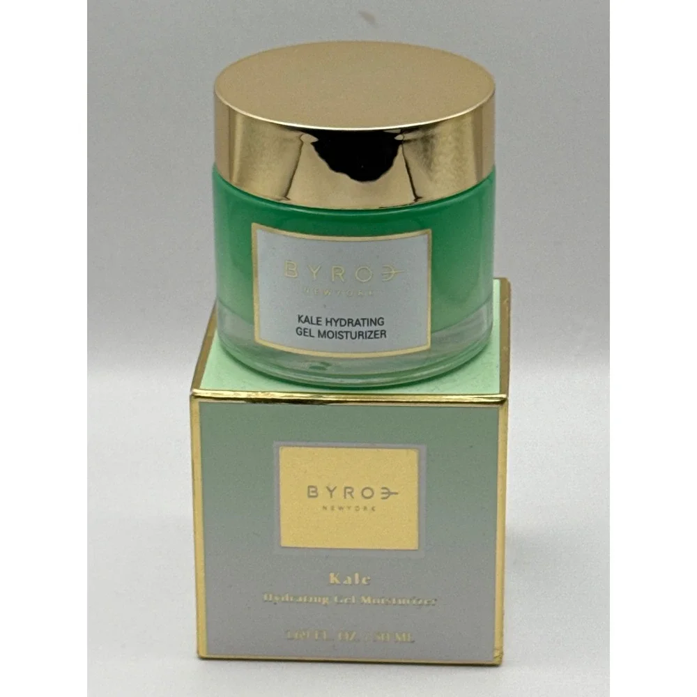 BYROE New York Kale Hydrating Gel Moisturizer 1.69 oz 50 ml BNIB - Picture 2 of 6